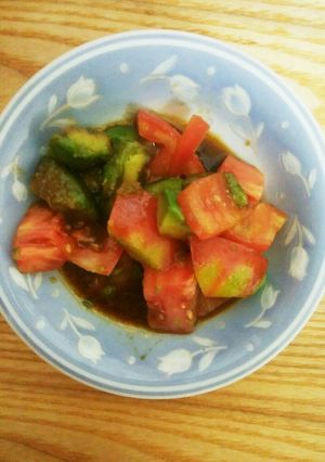 簡単！膵炎＆肝機能に優しいアボカドサラダ-レシピのメイン写真