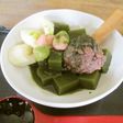 抹茶蜜たっぷり抹茶あんみつ