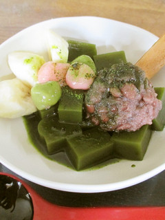 抹茶蜜たっぷり抹茶あんみつ-レシピのメイン写真