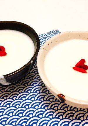 レンジだけでしっとり杏仁豆腐♡嚥下食にも-レシピのメイン写真