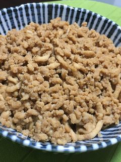 しっとりおいしい♪とっても簡単!鶏そぼろ-レシピのメイン写真