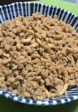 しっとりおいしい♪とっても簡単！鶏そぼろ-レシピのメイン写真