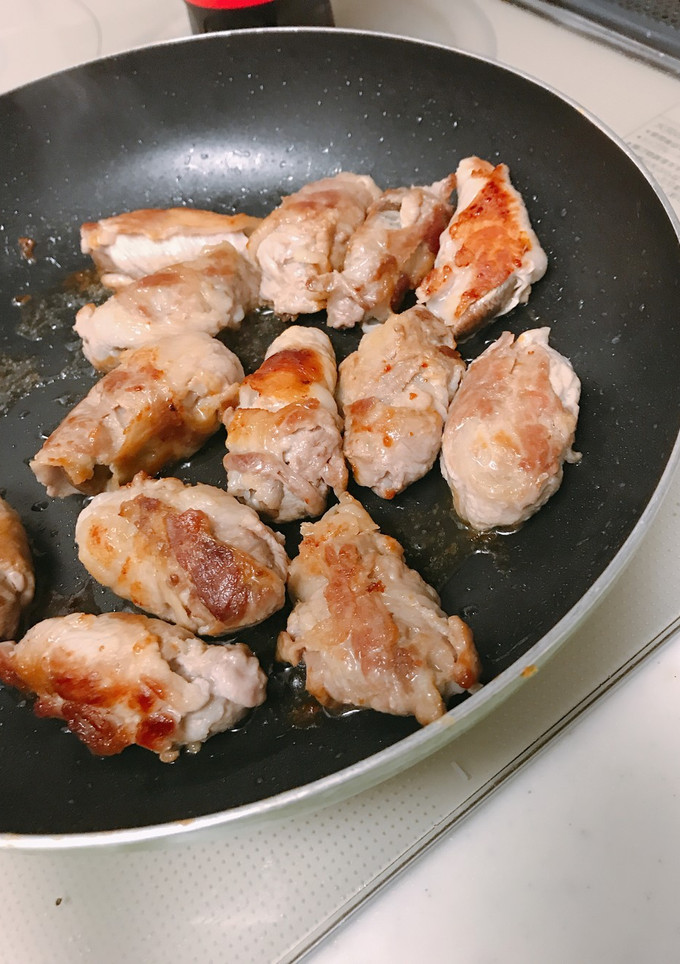 しいたけの豚巻き巻き（材料2つ？）-レシピのメイン写真