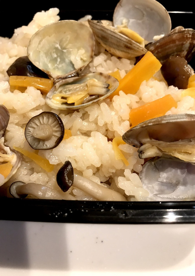 あさりとキノコの炊き込みご飯-レシピのメイン写真