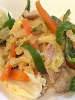 簡単まろやか肉野菜マヨ味噌炒め-レシピのメイン写真