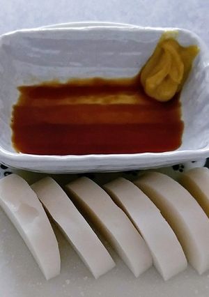 かまぼこの食べ方☝和辛子醤油でおかずアテ-レシピのメイン写真
