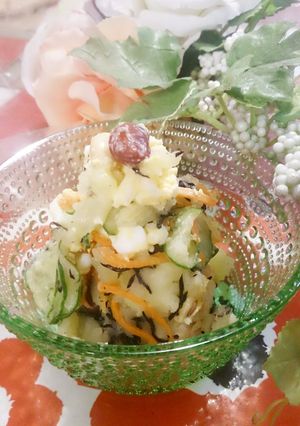 ひじき&ビーンズ入り ポテトサラダ～✴-レシピのメイン写真