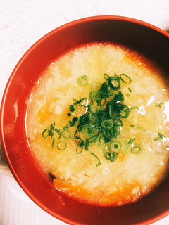 子宝芋♡クーガ芋とお野菜お味噌汁-レシピのメイン写真