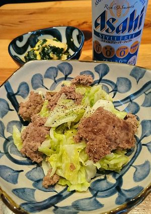 キャベツと挽き肉のザックリ炒め-レシピのメイン写真