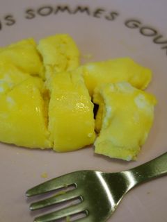 レンジで簡単☆食育☆2分でふわふわ卵焼き-レシピのメイン写真