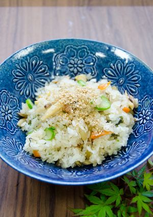 旬の山菜おこわ-レシピのメイン写真