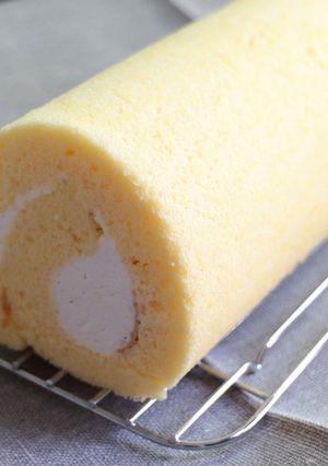 基本のロールケーキ(米粉ロールケーキ)-レシピのメイン写真