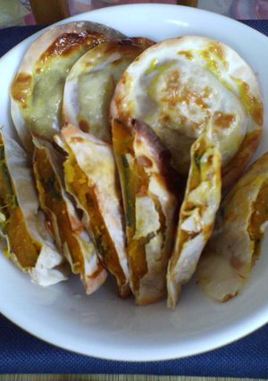餃子の皮DEパンプキンパイ-レシピのメイン写真