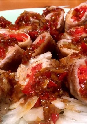 ♡おつまみ♡弁当♡サッパリ野菜の豚肉巻き-レシピのメイン写真