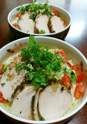 サッポロ一番☆イタリアンチキン塩らーめん-レシピのメイン写真