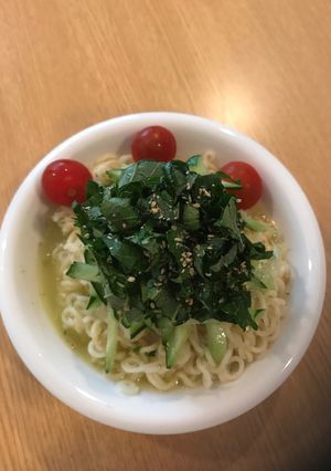 トロッと冷やし塩らーめん☆-レシピのメイン写真