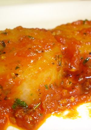 トマト缶でイタリア～ンな大根ステーキ-レシピのメイン写真