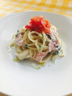 マヨが決め手!ヨーグルトの冷製パスタ!-レシピのメイン写真