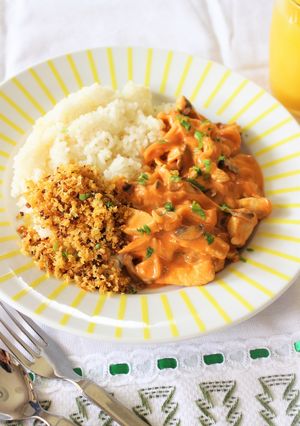 ブラジル風チキンストロガノフ-レシピのメイン写真