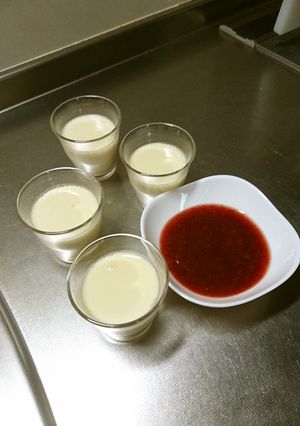 ケンケン♪の『杏仁豆腐♪』-レシピのメイン写真