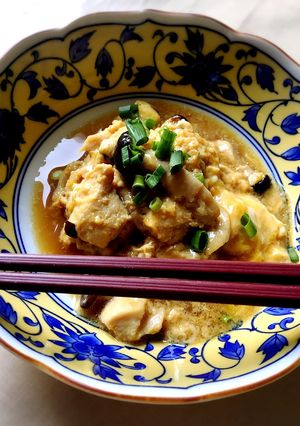 簡単和食★鶏胸肉とシメジのふんわり卵とじ-レシピのメイン写真