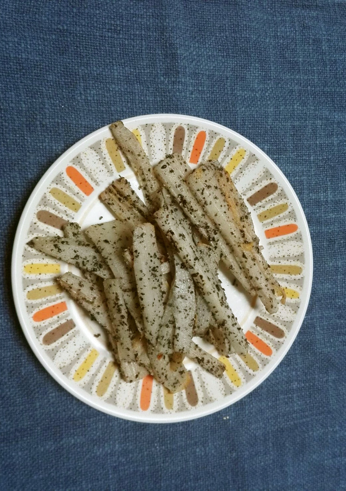 蓮根のごまと塩だけ炒め-レシピのメイン写真