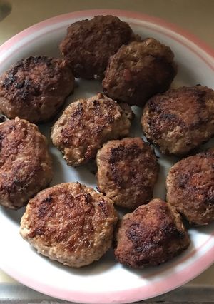 えのき入りのハンバーグ-レシピのメイン写真