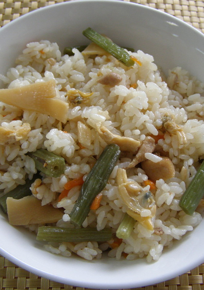 学校給食　春の香りご飯-レシピのメイン写真