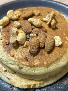 【備忘録】米粉バナナパンケーキ*-レシピのメイン写真