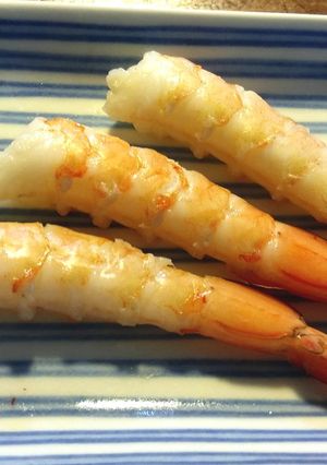 海老の酒蒸し　グランシェフで-レシピのメイン写真