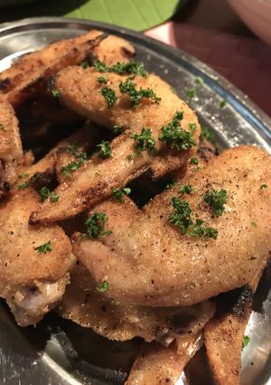 鳥手羽をフライ風に簡単焼き-レシピのメイン写真