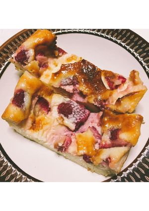 ホワイトチョコ、イチゴ、チーズケーキ!-レシピのメイン写真