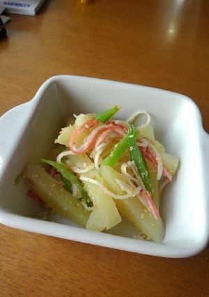 じゃがいものゴマ酢サラダ-レシピのメイン写真