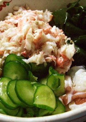☆ツンとこないマイルドな酢の物☆-レシピのメイン写真