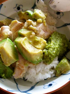 バジルマヨチキン丼-レシピのメイン写真