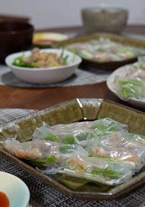 ベトナム風ライスペーパー巻き-レシピのメイン写真