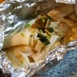 鱈とエリンギのホイル焼き☆松茸風味