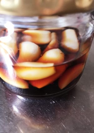 簡単にんにく醤油漬け-レシピのメイン写真