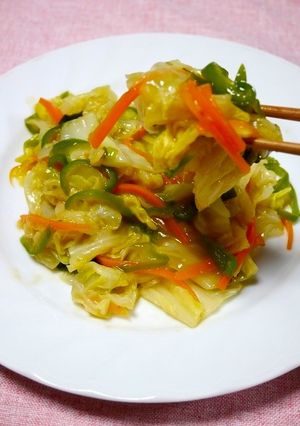 簡単！しじみ80個分の味噌汁で☆野菜炒め-レシピのメイン写真