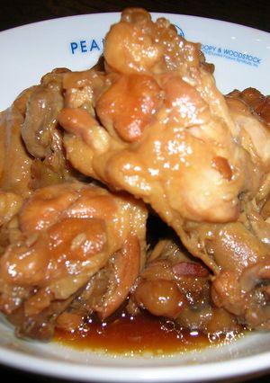 手羽元の黒酢煮-レシピのメイン写真