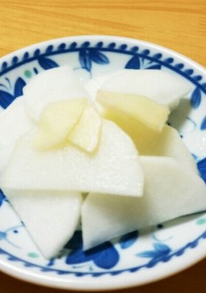 大根と生姜のカンタン酢漬け-レシピのメイン写真