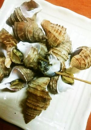 簡単！安くて美味しい灯台つぶの塩ゆで♪-レシピのメイン写真