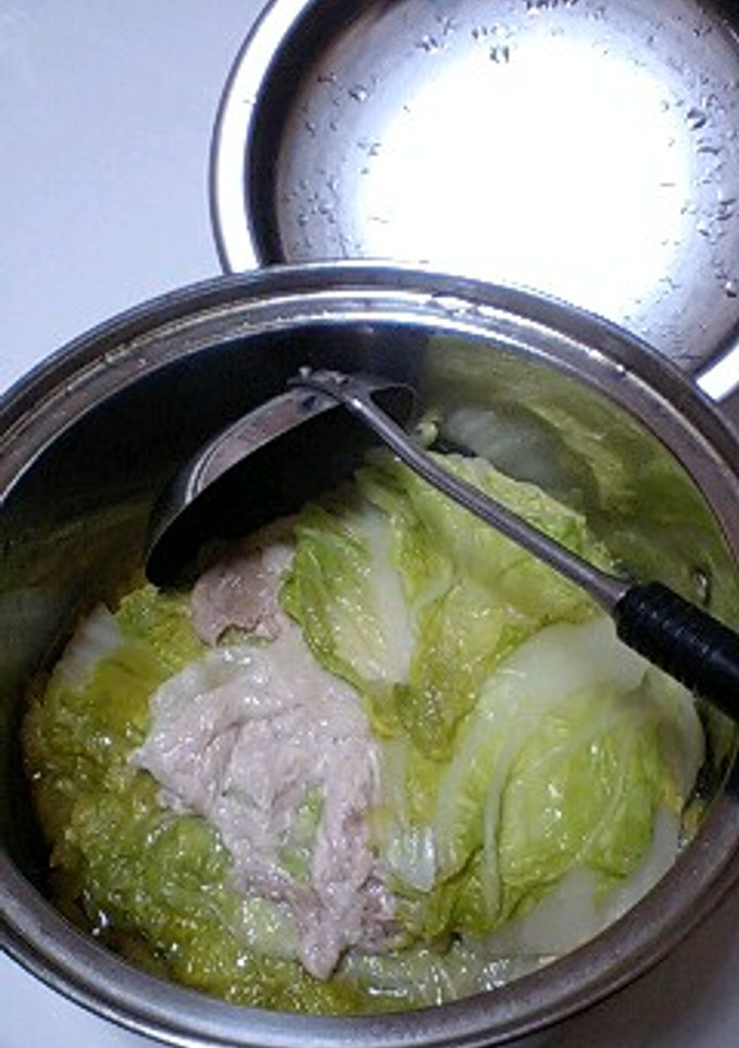 簡単！白菜と豚肉の煮物-レシピのメイン写真