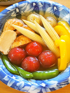 夏野菜の冷やしおでん-レシピのメイン写真