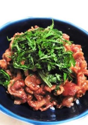 豚味噌丼-レシピのメイン写真
