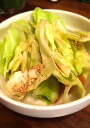 超ズボラ飯！キャベツだけで美味サラダ-レシピのメイン写真