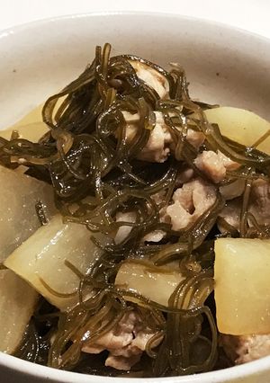 豚小間と大根と刻み昆布☆炒め煮-レシピのメイン写真
