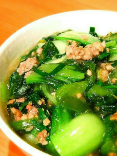 緑の野菜の中華あん-レシピのメイン写真