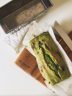 しっとり!よもぎと餡子のパウンドケーキ-レシピのメイン写真