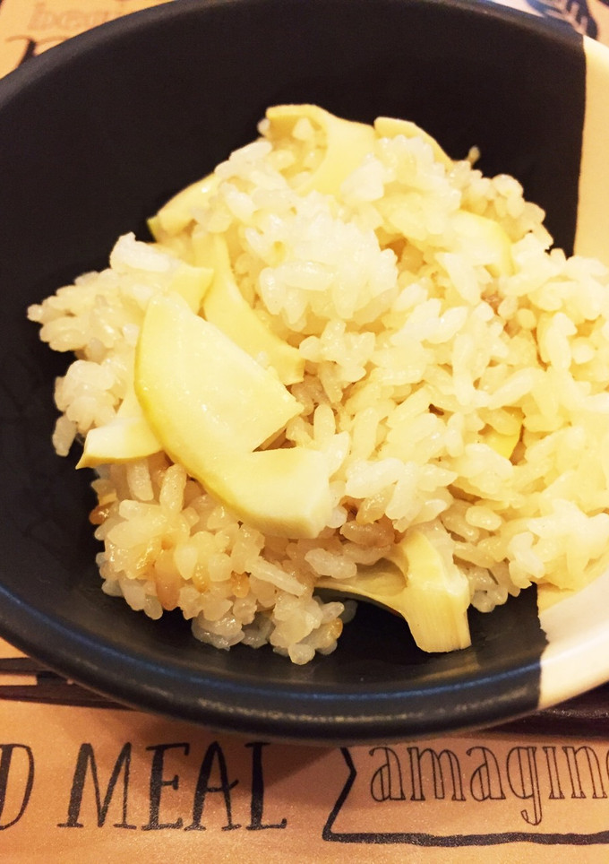 筍の炊き込みご飯-レシピのメイン写真